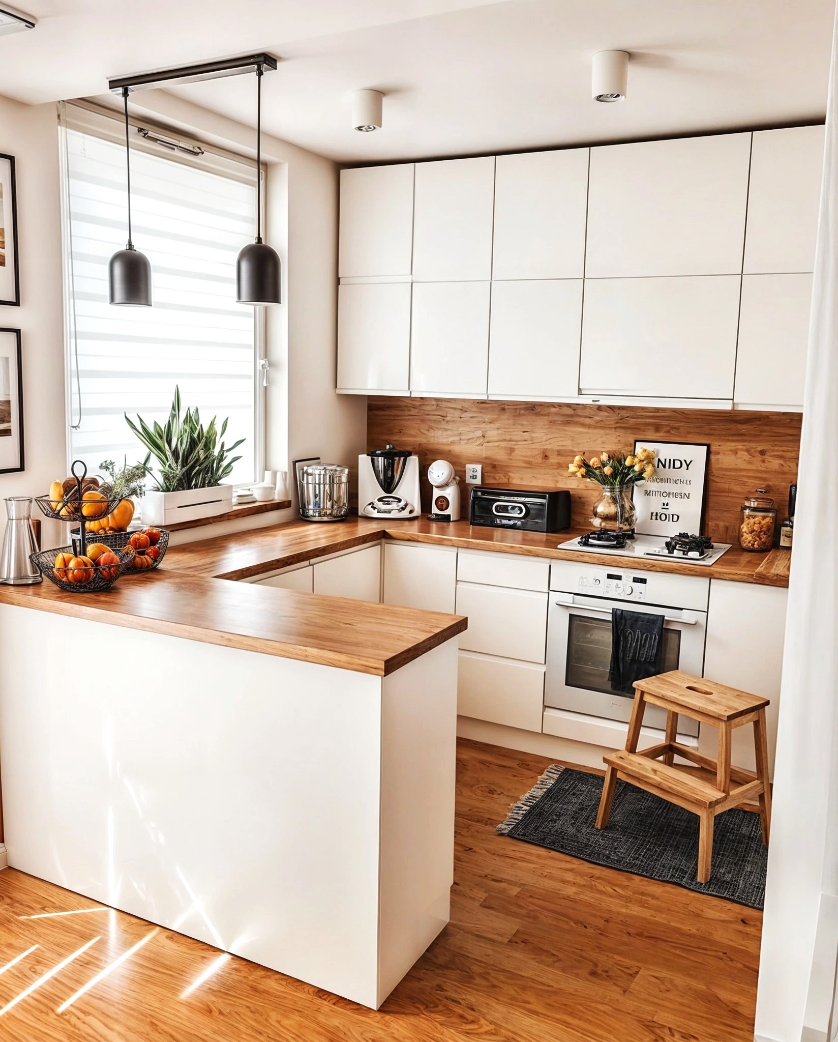 Cozinha planejada com área gourmet